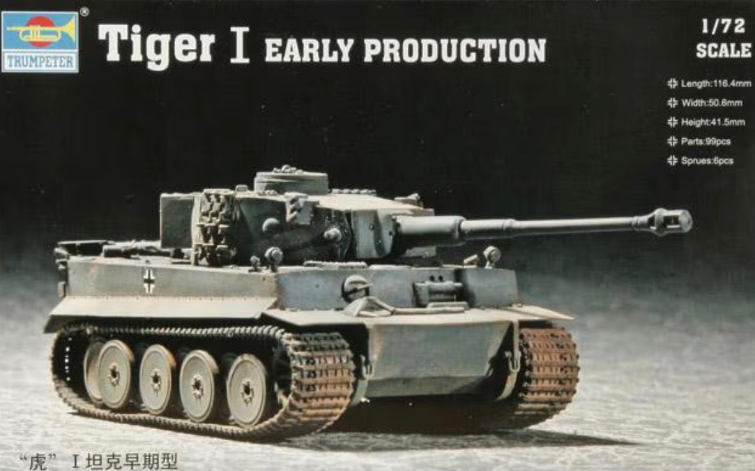 Trumpeter 07242 Tiger I Early Production