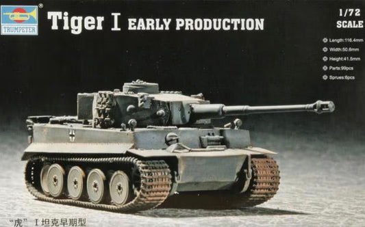 Trumpeter 07242 Tiger I Early Production