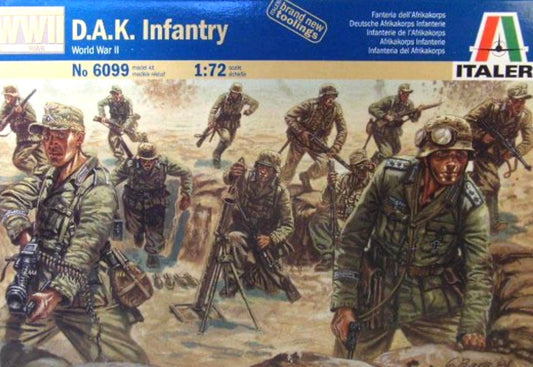 Italeri No.6099 D.A.K. Infantry