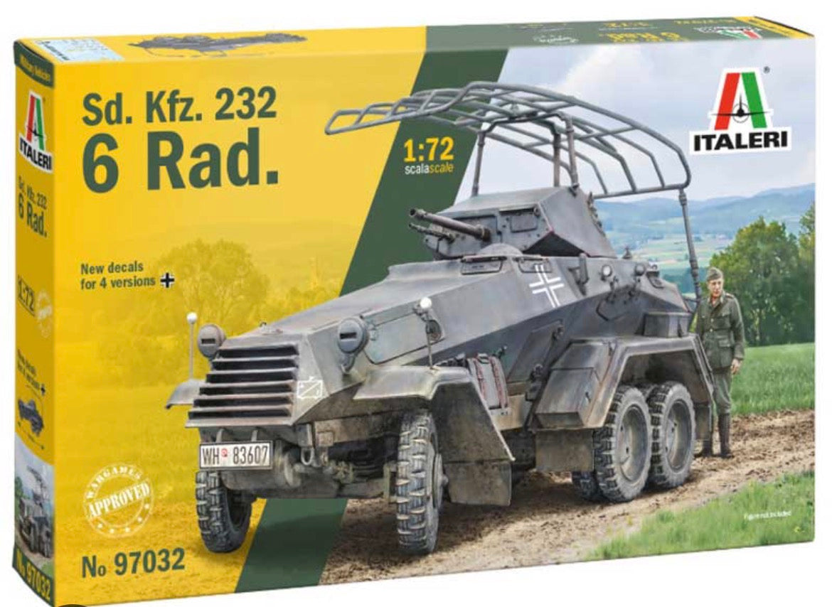 Italeri No.97032 Sd.Kfz.232 6 Rad