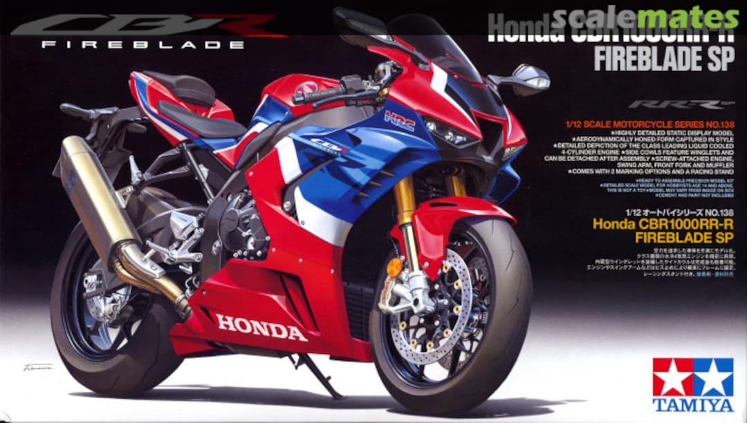 Tamiya 14138 Honda CBR1000RR-R Fireblade SP