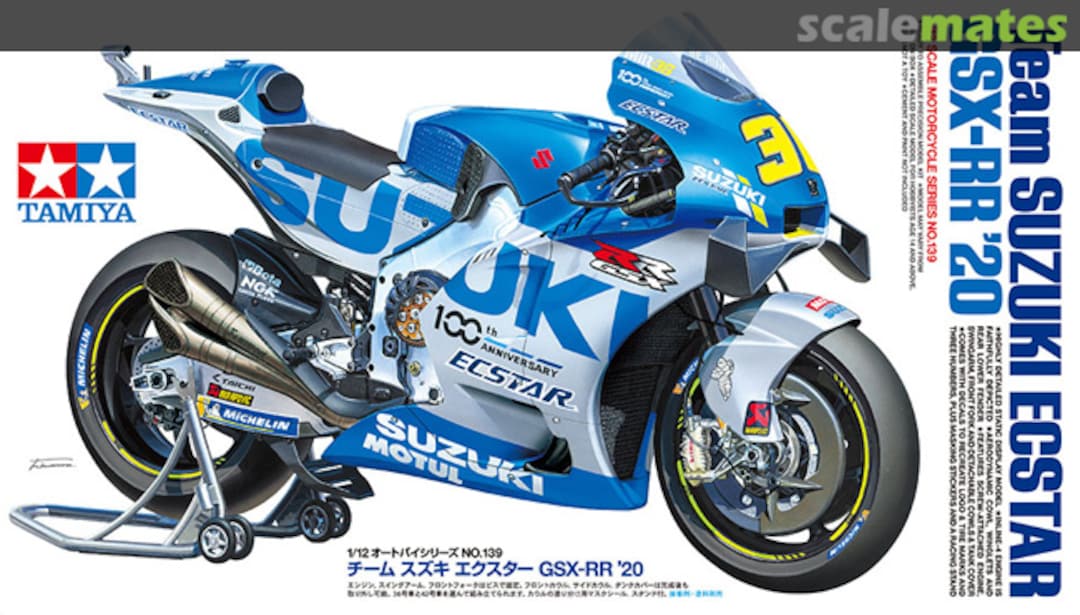 Tamiya 14139 Suzuki Ecstar GSX-RR