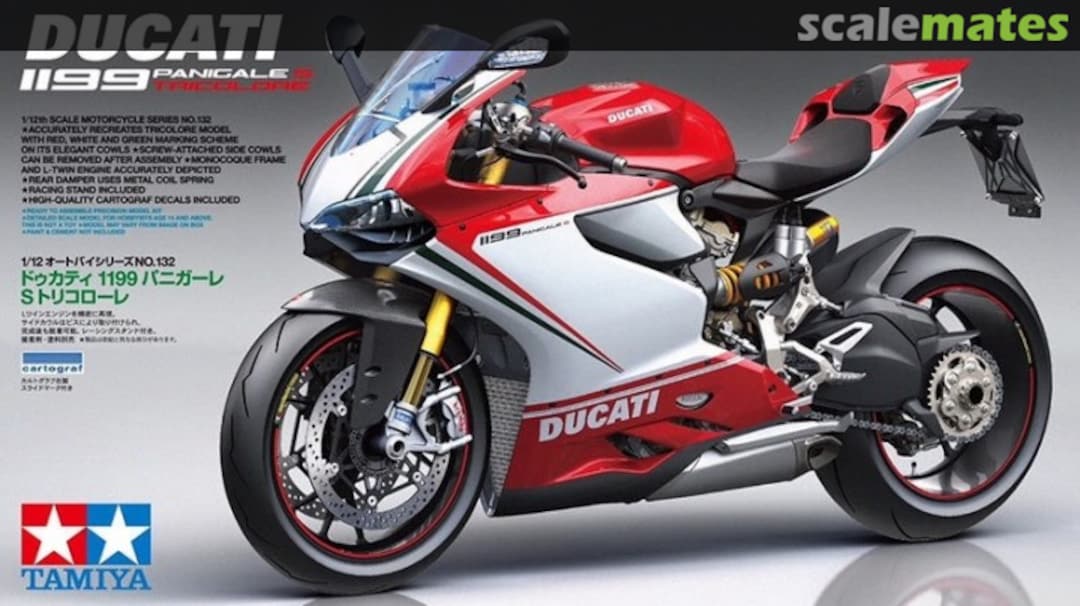 Tamiya 14132 Ducati 1199 Panigale S Tricolour