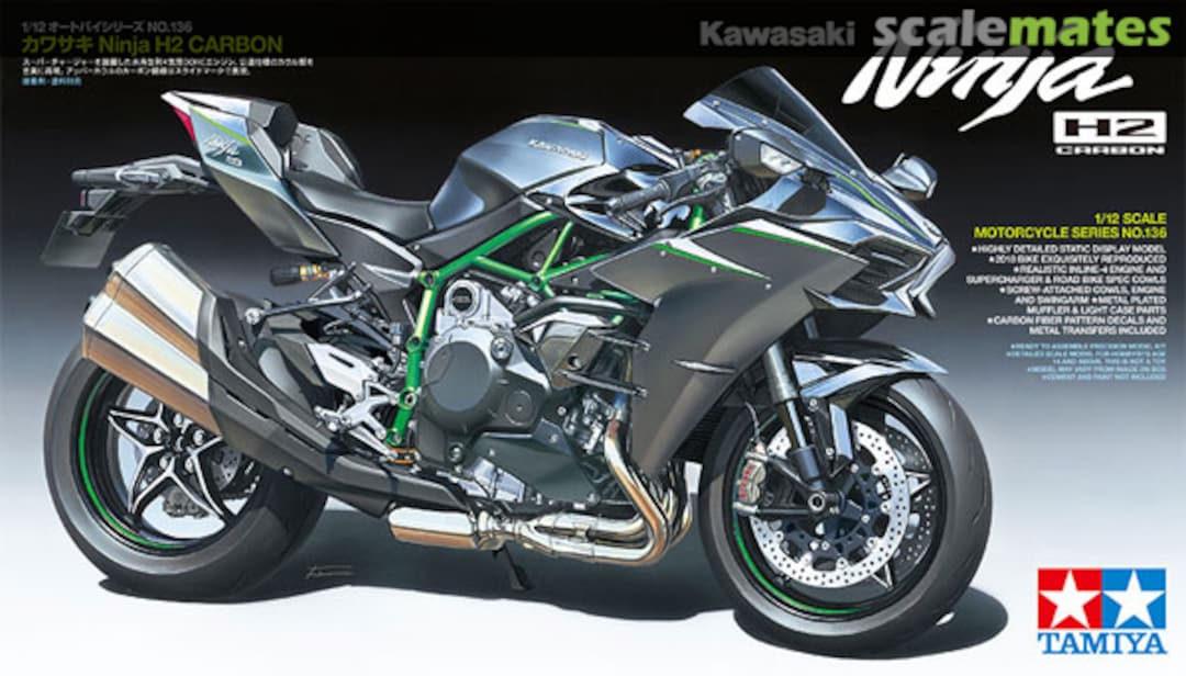 Tamiya 14136 Kawasaki Ninja H2 Carbon