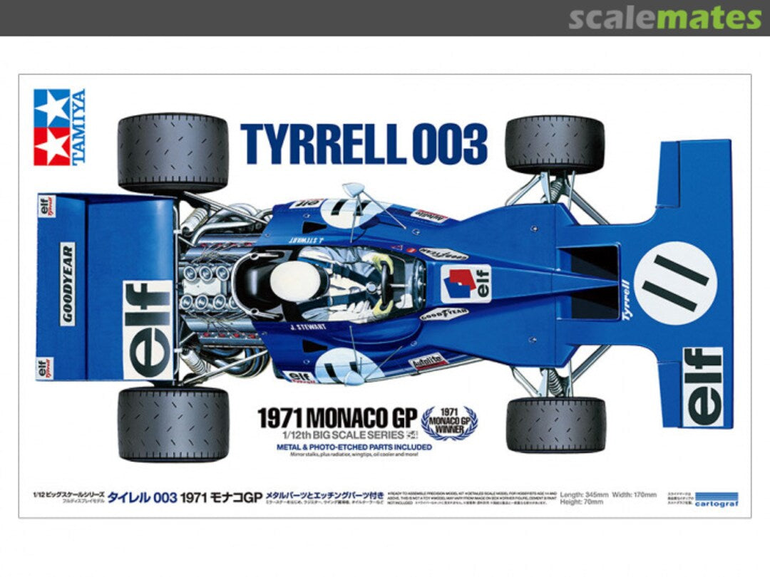 Tamiya 12054 Tyrrell 003
