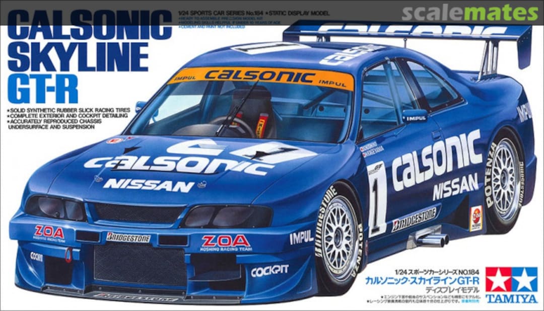 Tamiya 24184 Calsonic Skyline GTR