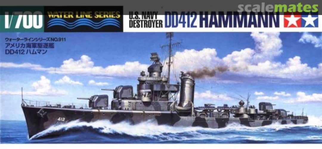 Tamiya 31911 DD412 Hammann