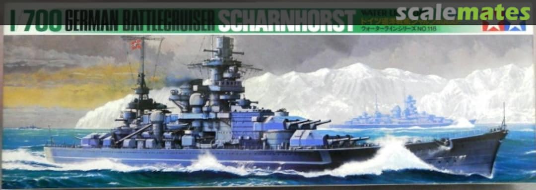 Tamiya 77518 Water Line Battlecruiser Scharnhorst