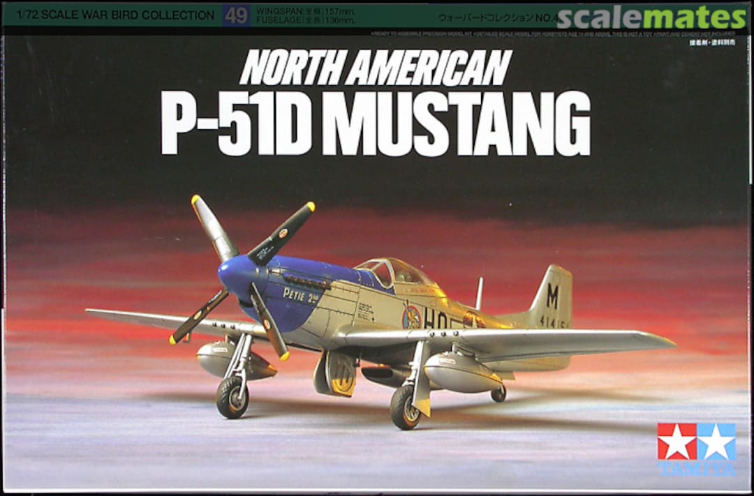 Tamiya 60749 P51D Mustang