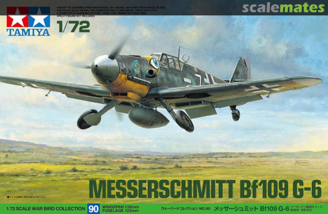 Tamiya 60790 Messerschmitt BF109 G-6