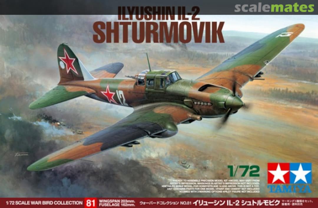 Tamiya 60781 Ilyushin IL-2 Shturmovik