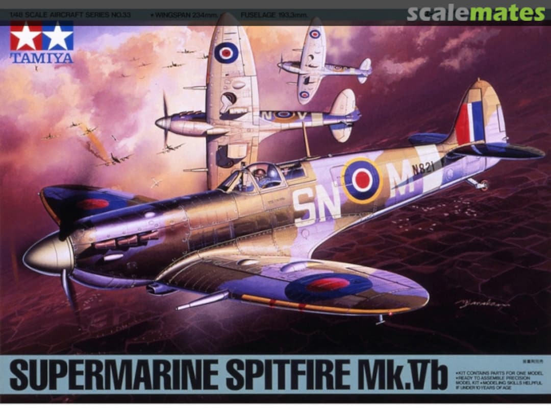 Tamiya 61033 Supermarine Spitfire Mk.Vb