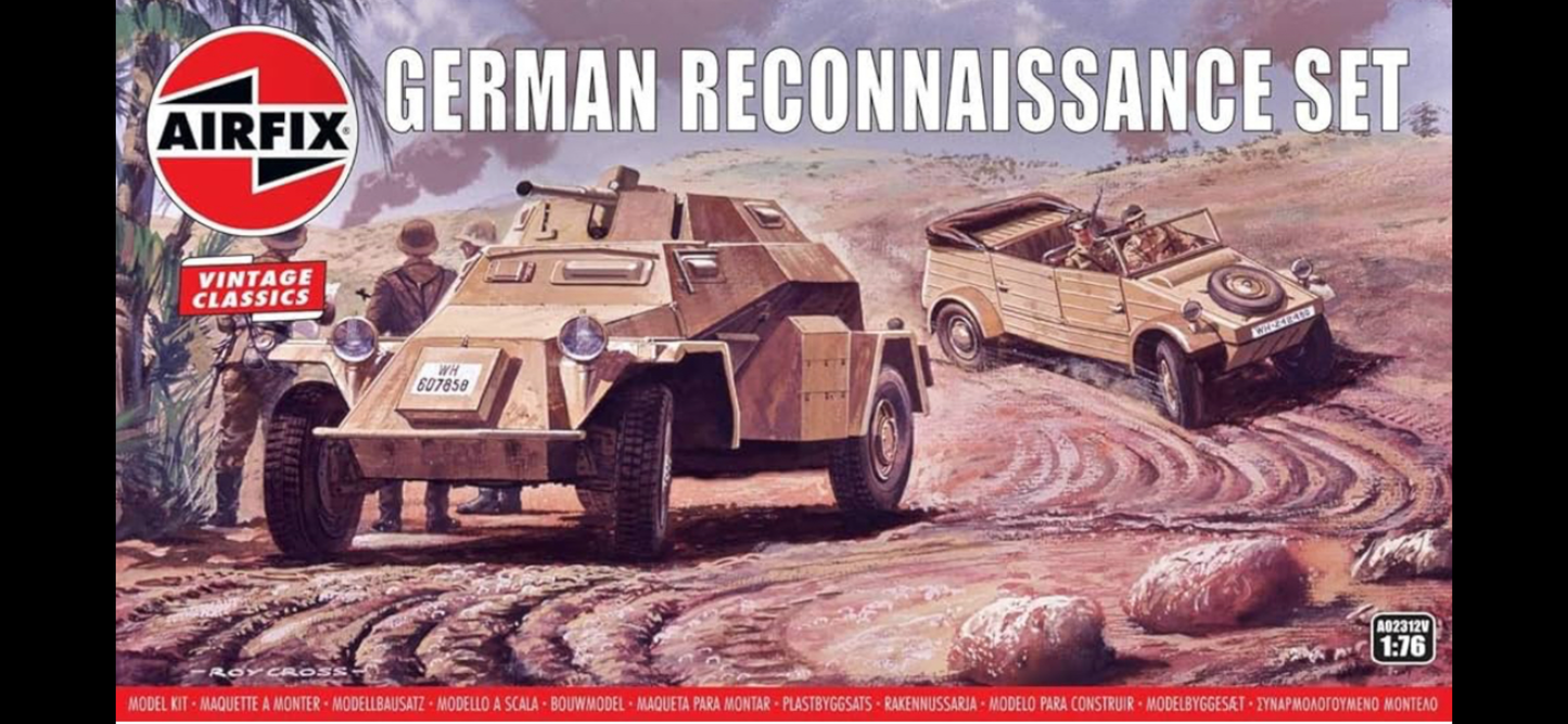 Airfix A02312V German Reconnaissance Set