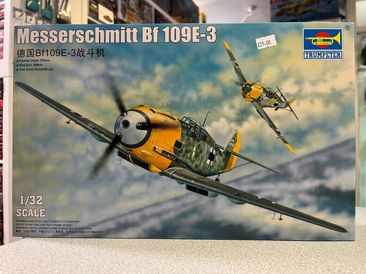 *Pre-Owned* Trumpeter 02288 Messerschmitt Bf109E-3